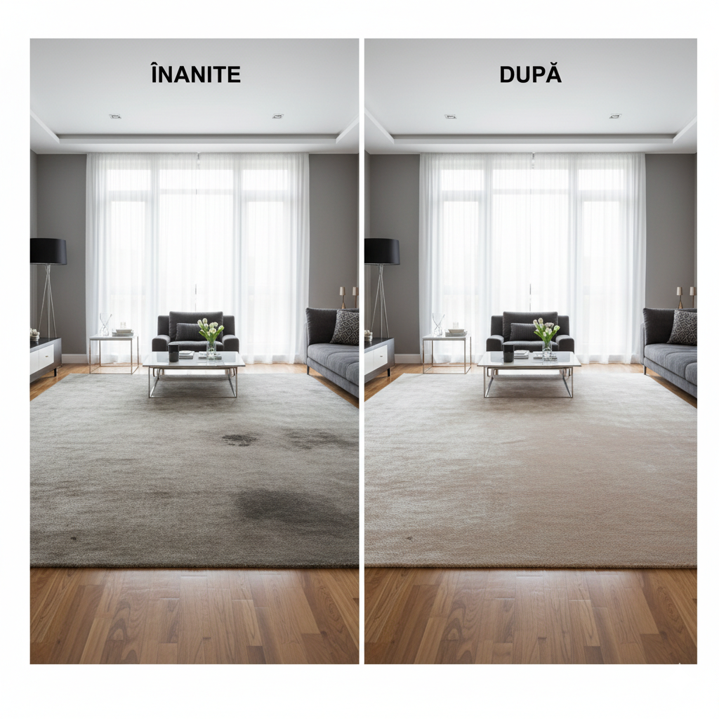 Înainte / După - Covor
