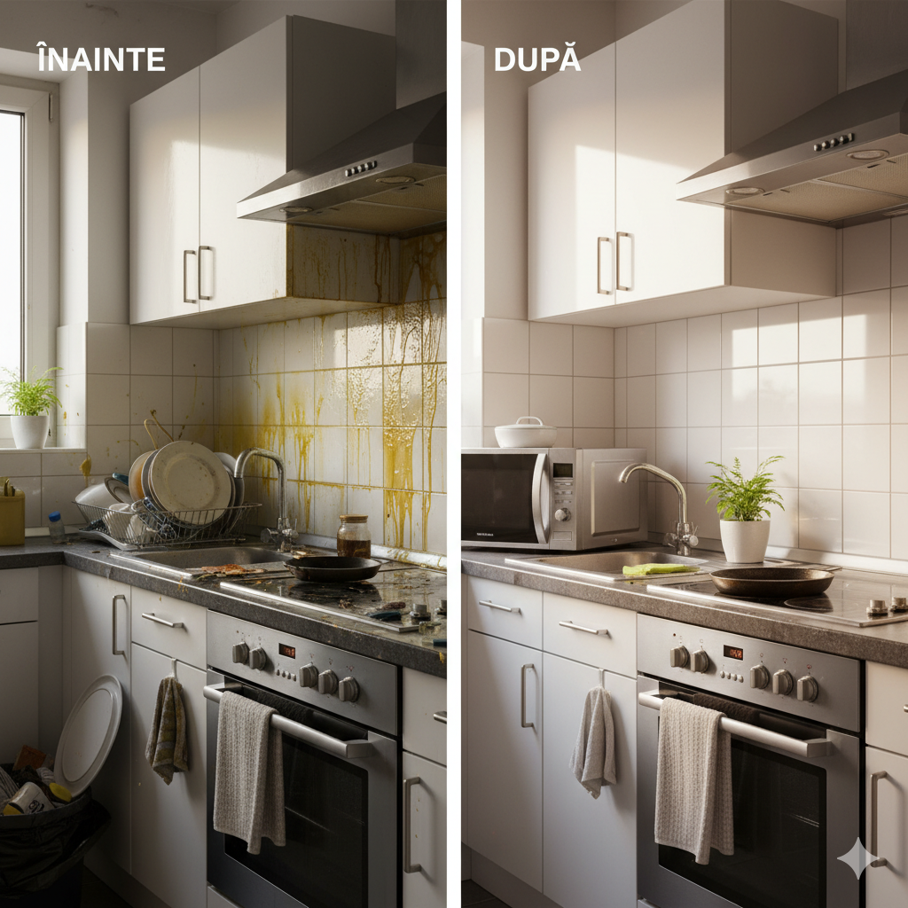 Înainte / După - Bucatarie
